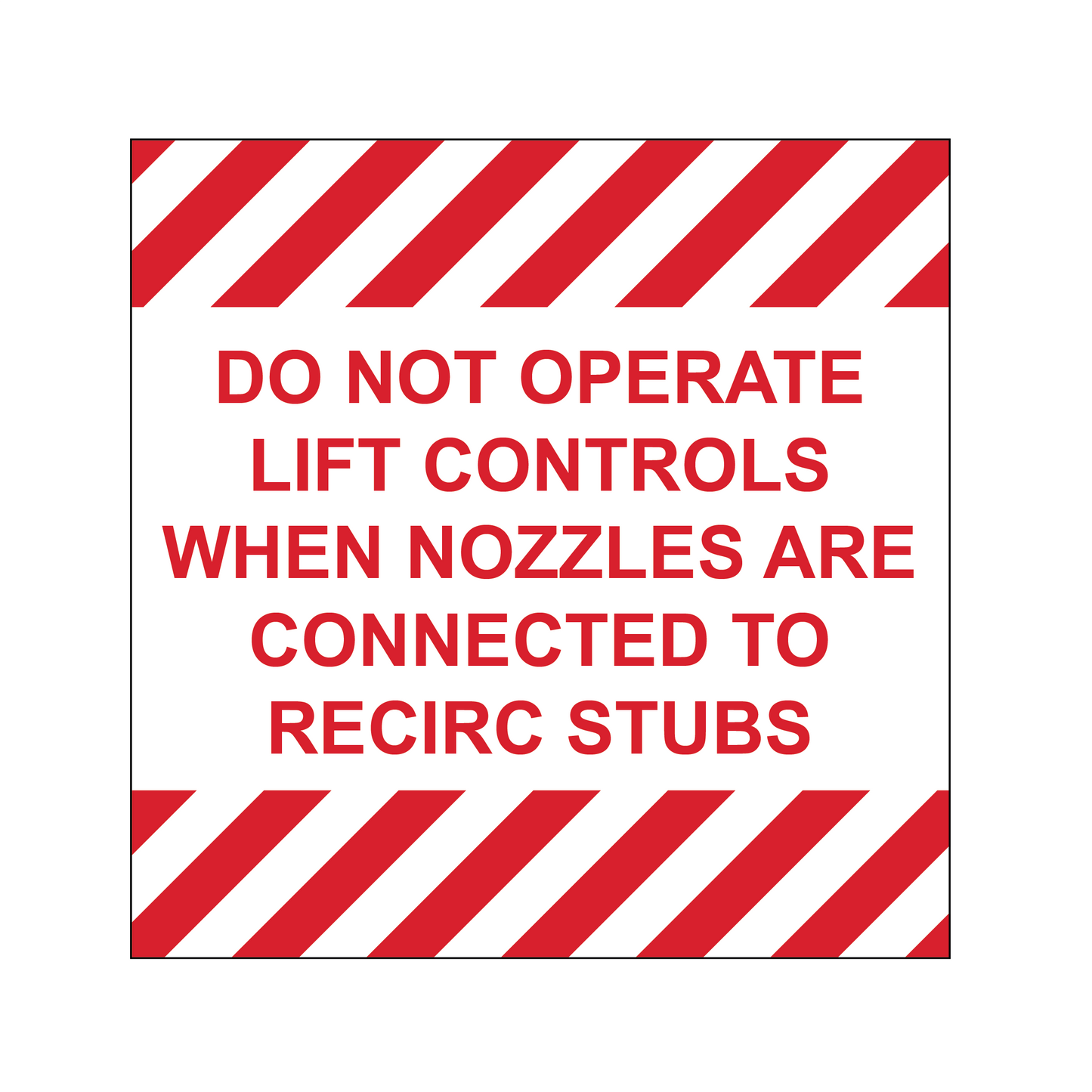 Decal - Do Not Operate