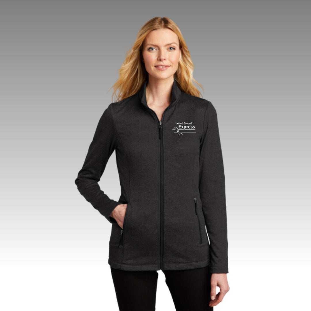 Port Authority® Ladies Collective Striated Fleece Jacket